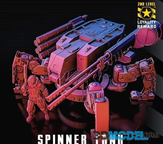 Unit 9 Loyalty Reward 3 – Spinner Tank