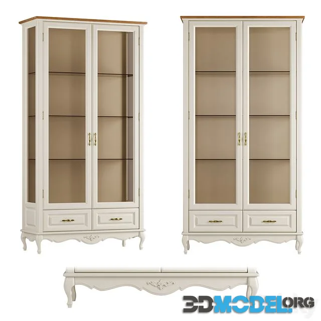 Wardrobe – showcase Meroni double Showcase two dors