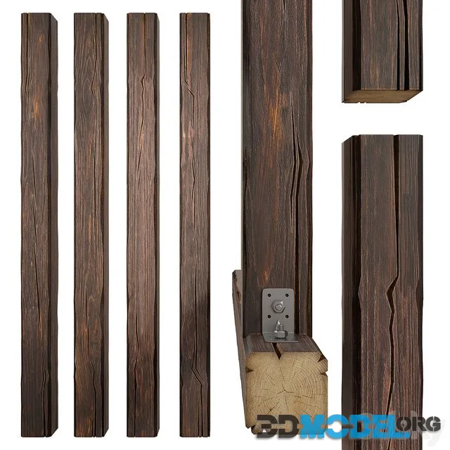Wooden beams 2