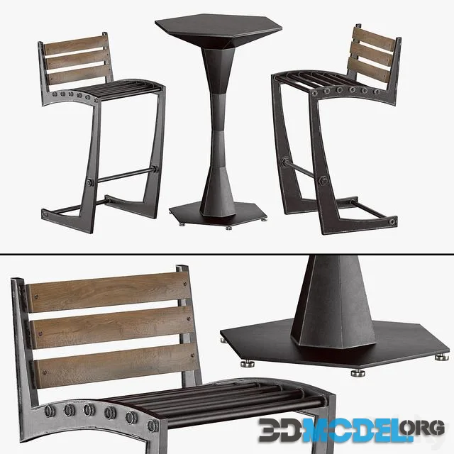 Zen Chair & Geo table