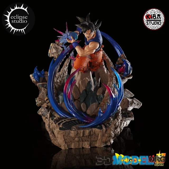 Goku Ultra Instinto - Kiba Eclipse – Printable