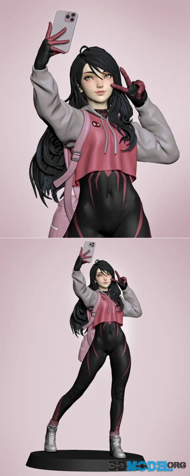 Ca 3d Studios - Spidergirl – Printable