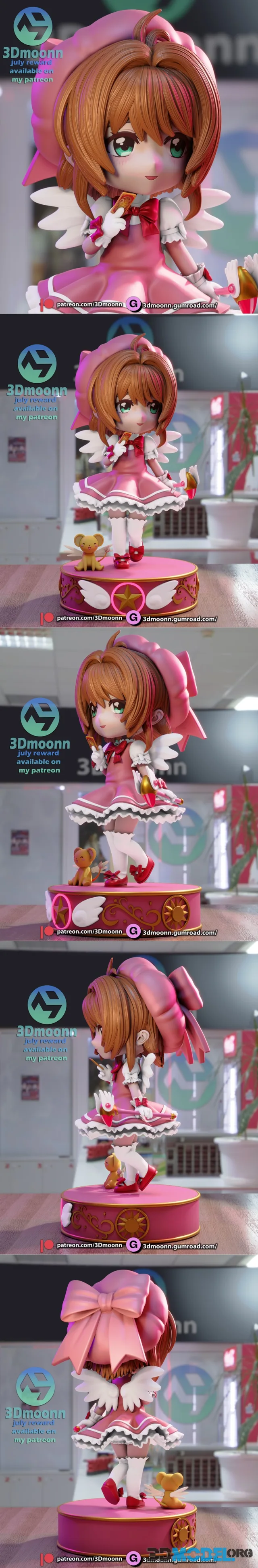 3Dmoonn - Sakura Card Captors – Printable