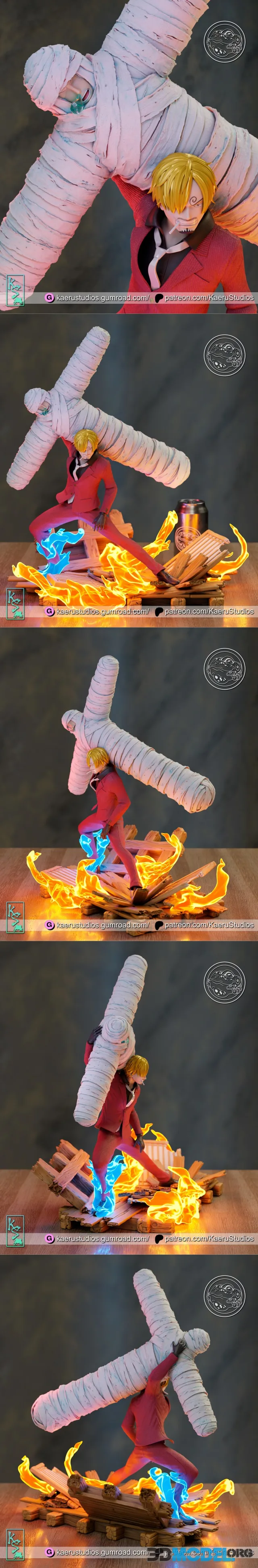 Kaeru Studio - Sanji and Zoro – Printable