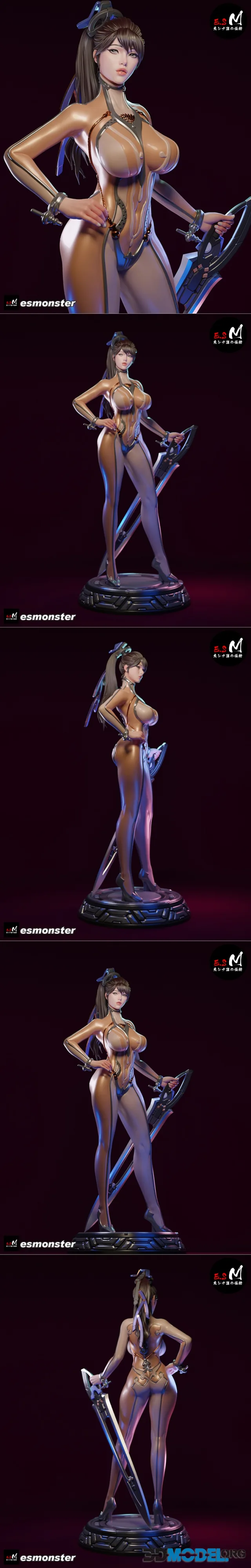 E.S Monster - Eve Stellar Blade – Printable
