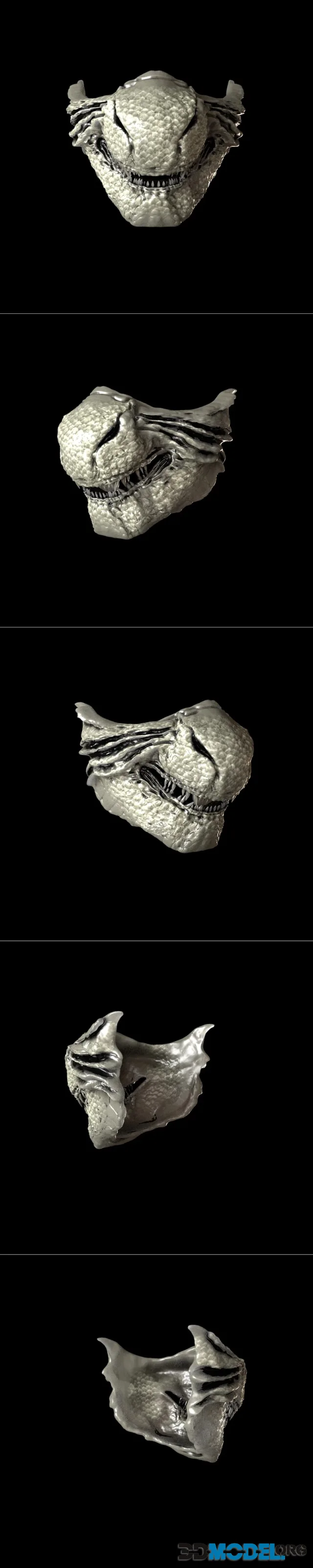Godzilla Mempo Mask – Printable