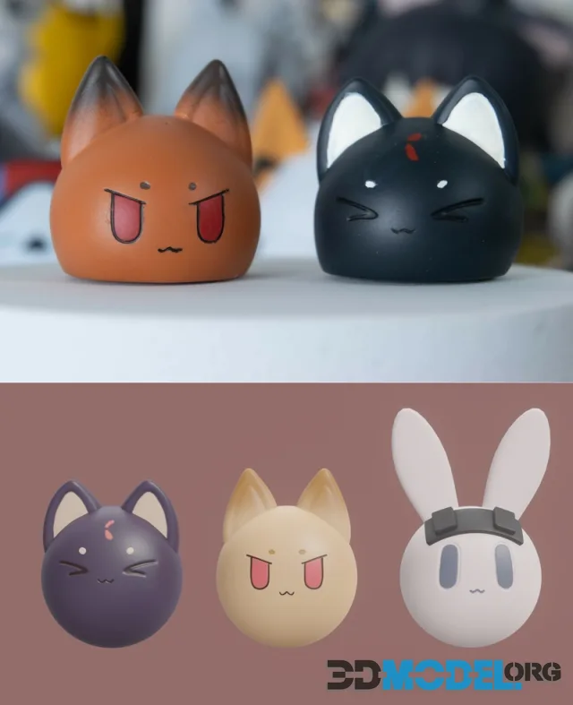 Arknights Blorbs (Saga, Ceobe, Avy) – Printable