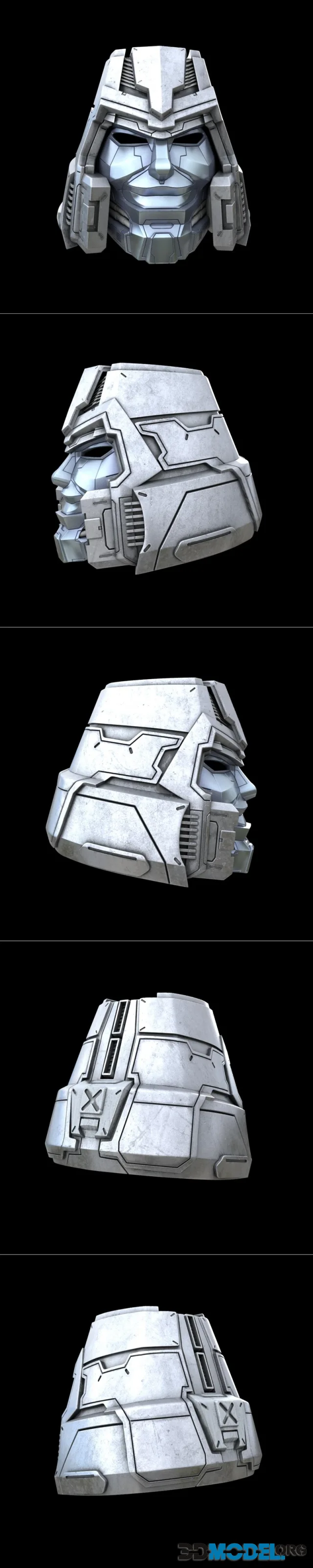 Megatron G1 Helmet – Printable