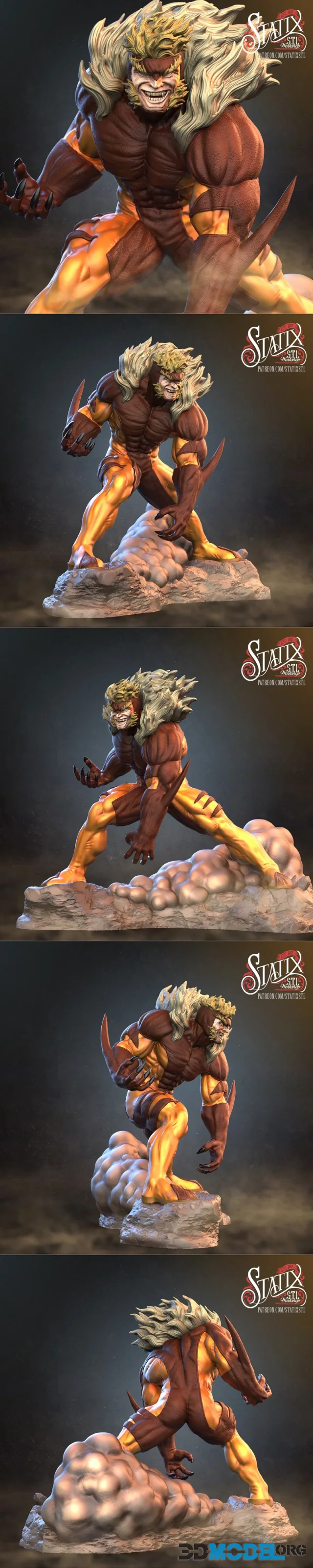 Statix - Sabretooth – Printable