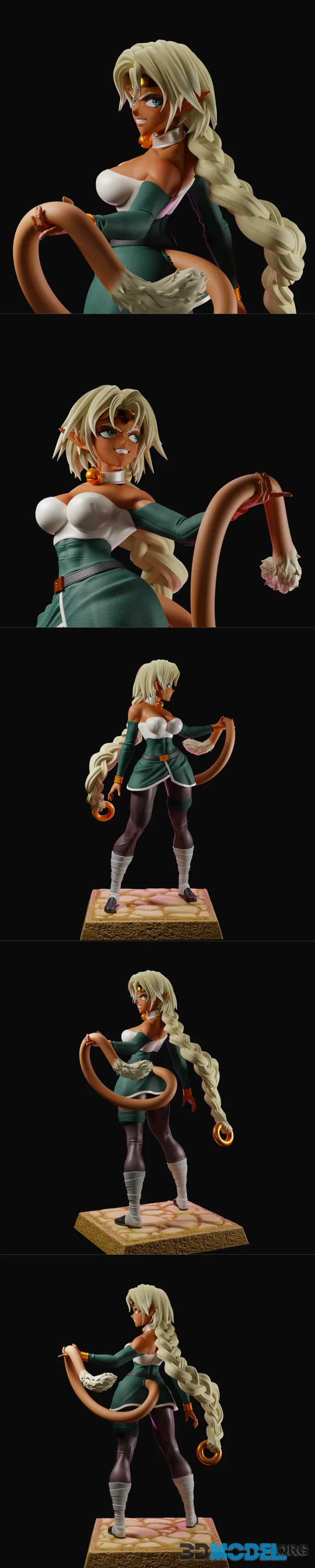 GMEYER3D - Aisha Clan-Clan - Outlaw Star – Printable
