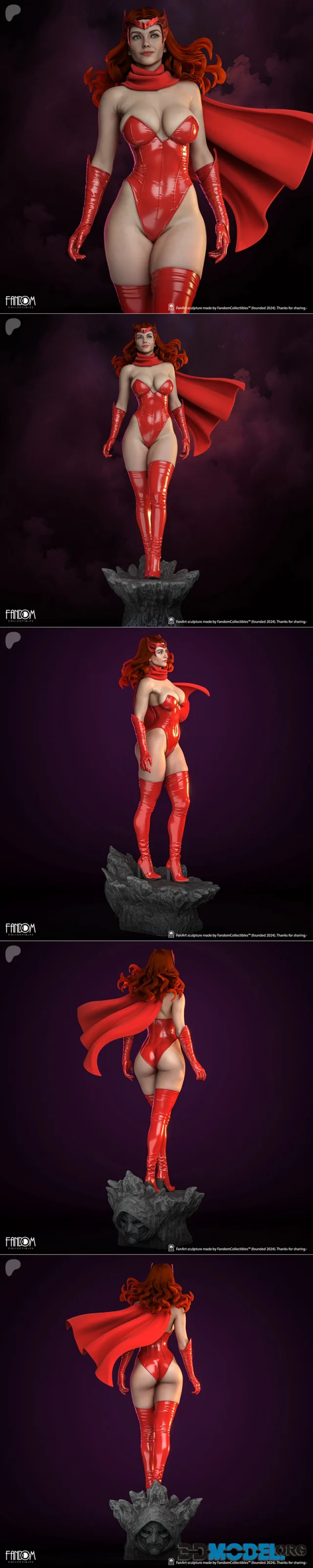 Fandom Collectibles - Scarlet Witch – Printable