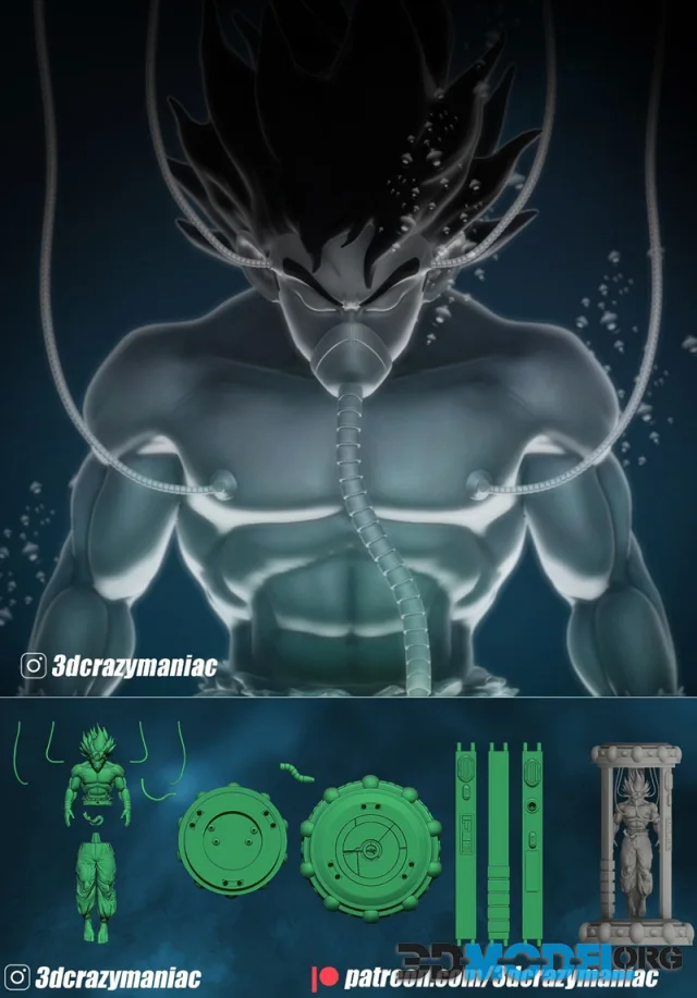 Goku Capsula – Printable
