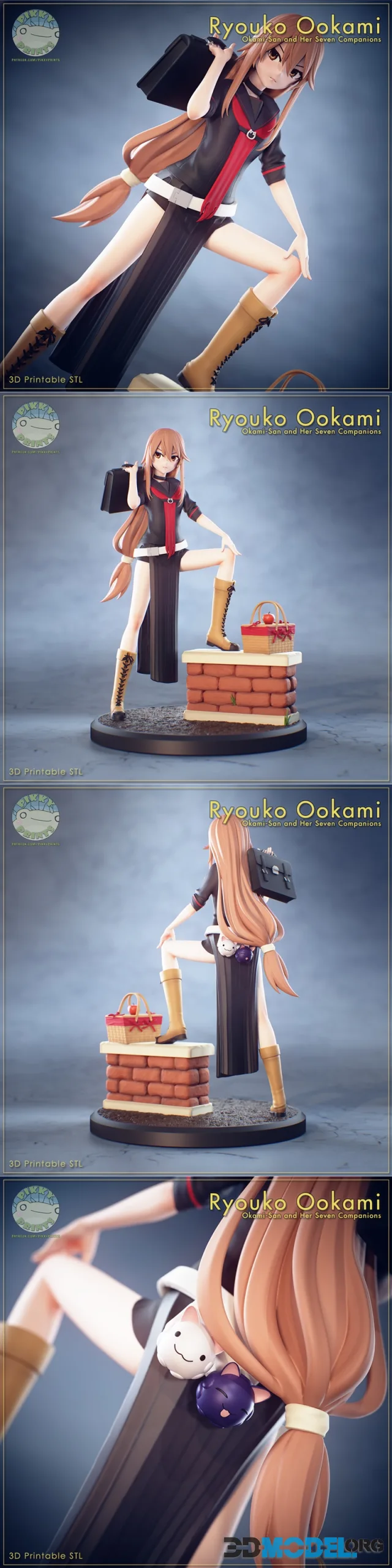 Pikky Prints - Ryouko Okami – Printable