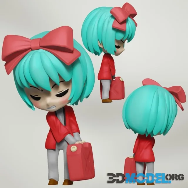 Winter shift for Dermo-chan – Printable