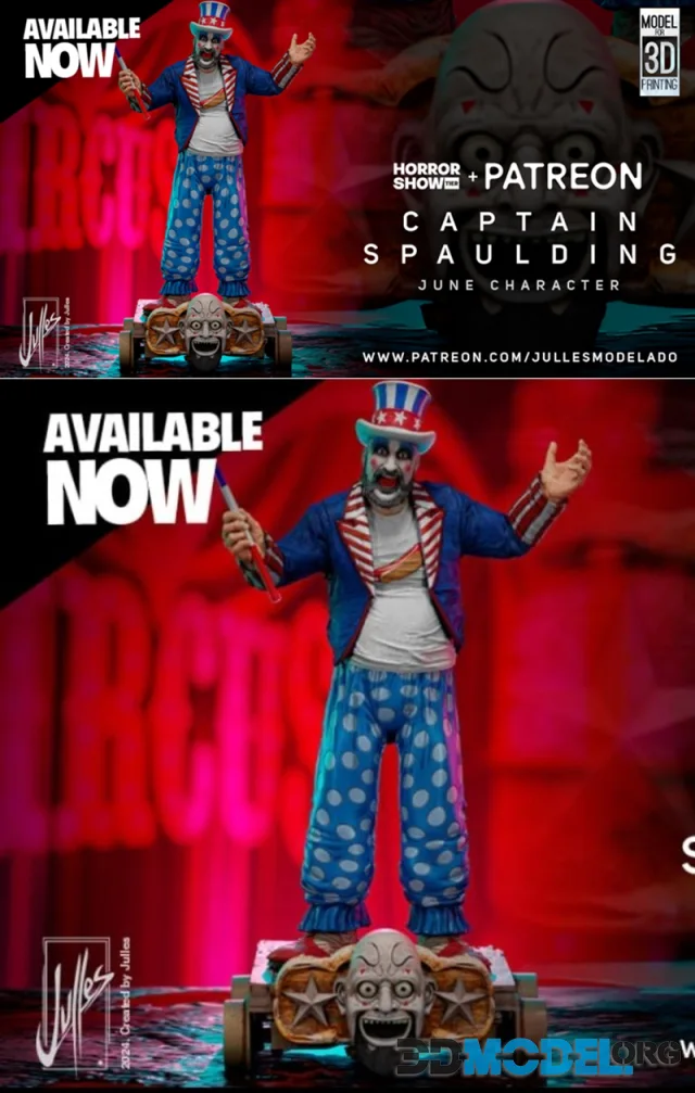 Captain Spauldind by Julles – Printable