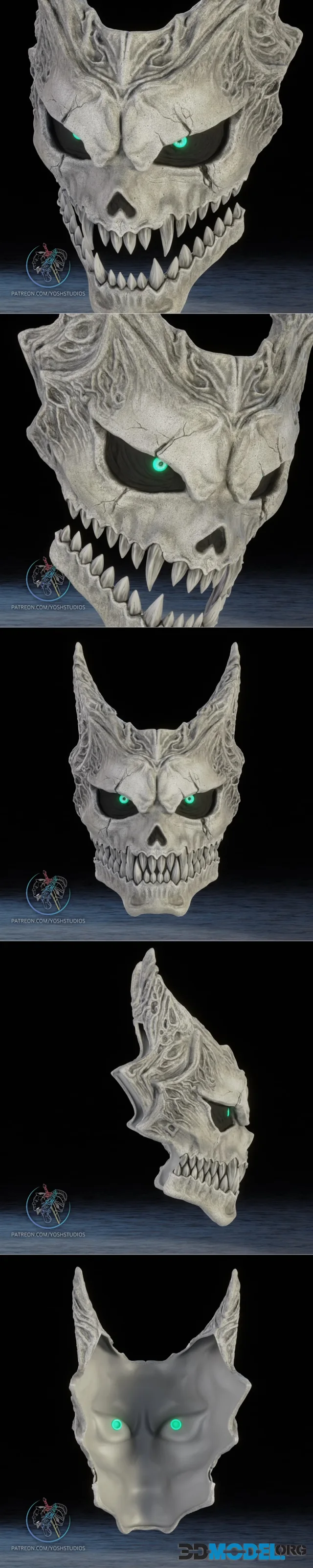 Kaiju 8 Mask – Printable