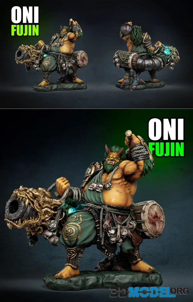 Oni Boss Fujin – Printable
