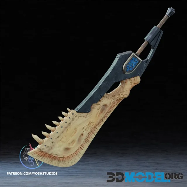 Jaw Blade Monster Hunter – Printable