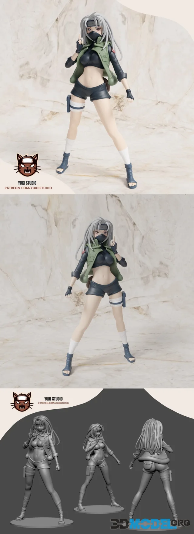 Kakashi Bishoujo - Yuki Studio – Printable