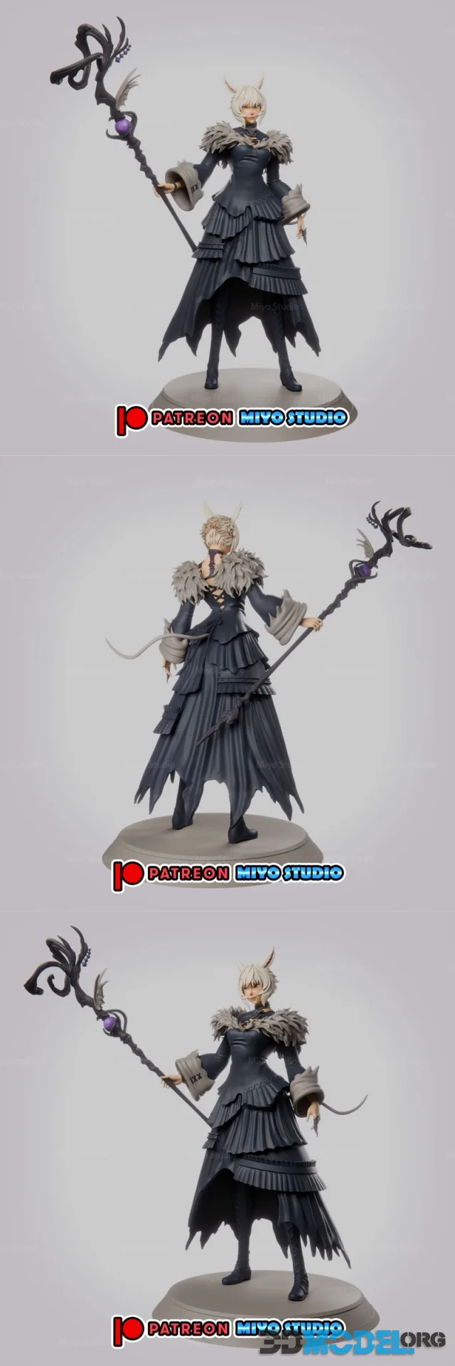 Miyo Studio - Y'shtola Rhul – Printable