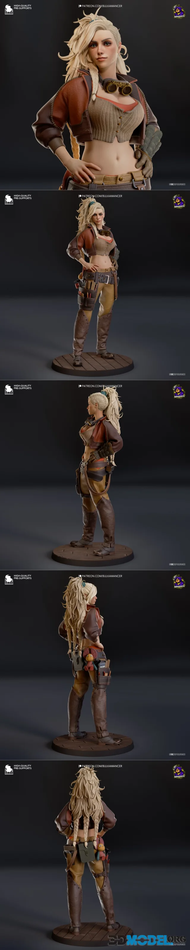 Bulkamancer Sculpts - Gemma (Monster Hunter Wilds) – Printable