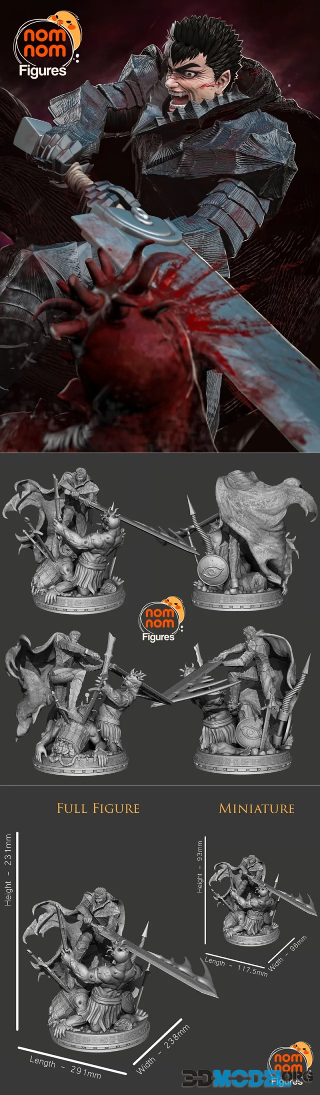 Nomnom Figures - Guts Version 2.0 – Printable