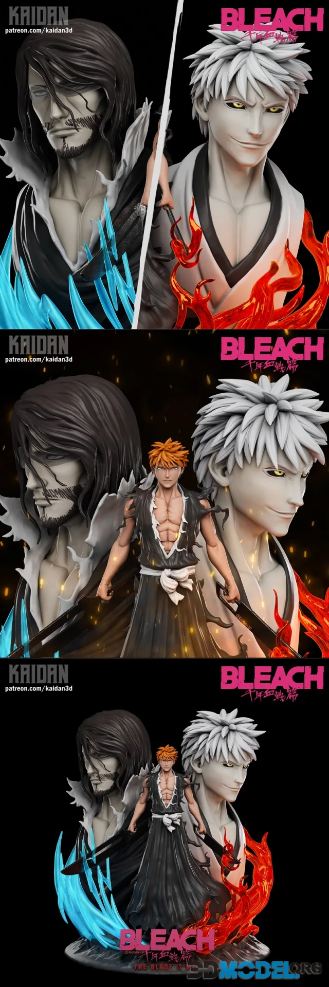 The Blade Is Me - BLEACH TYWB FULL DIORAMA – Printable