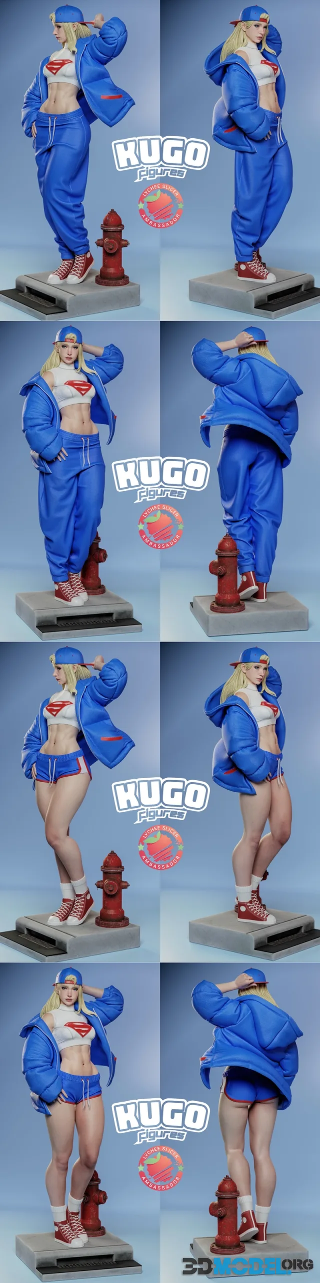 Kugo Figures - Supergirl – Printable