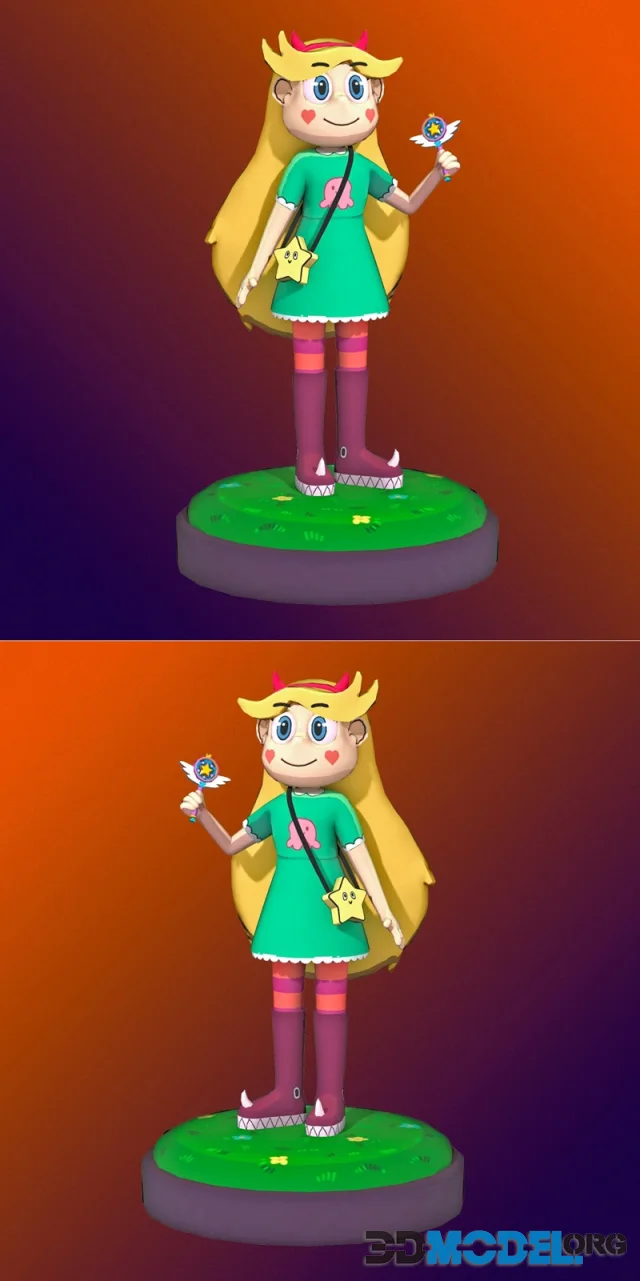 Star Butterfly – Printable