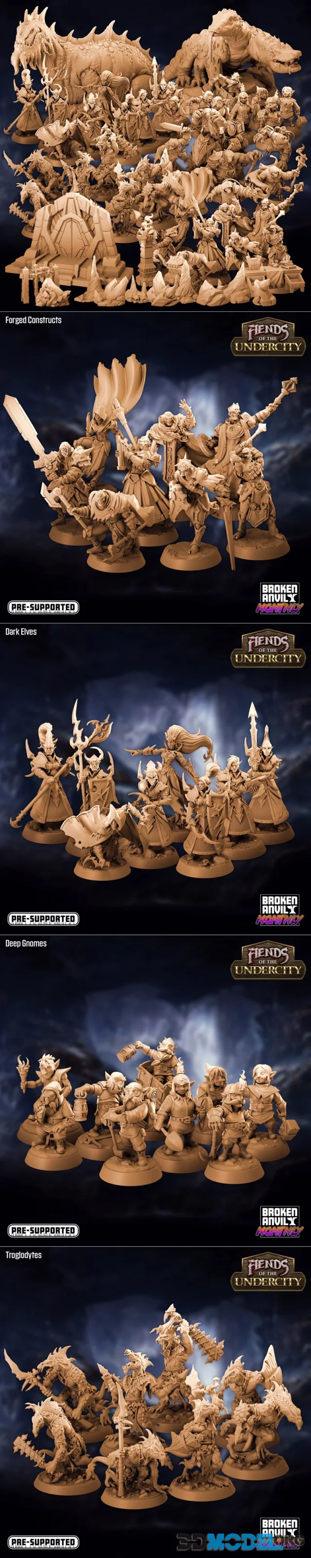 Broken Anvil Miniatures November 2021 – Printable