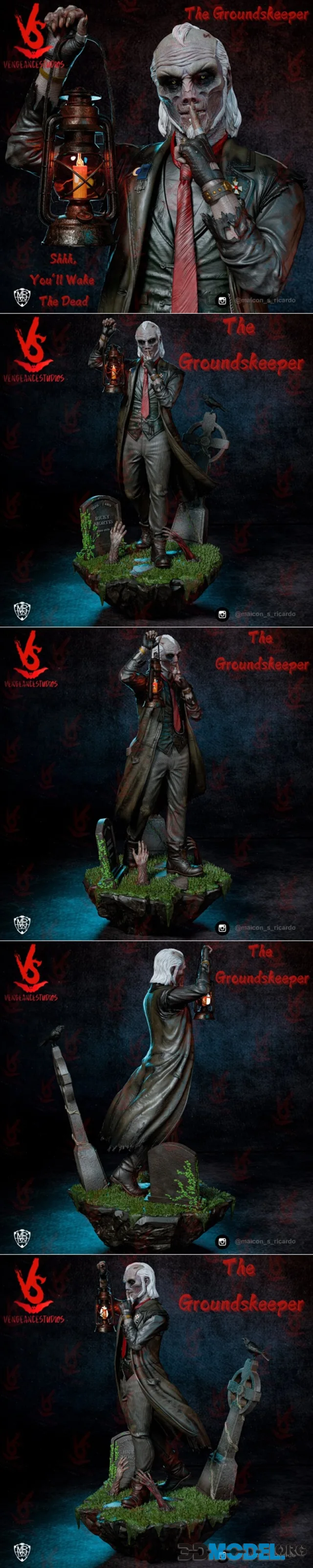 Vengeancestudios - Gary, The Groundskeeper – Printable