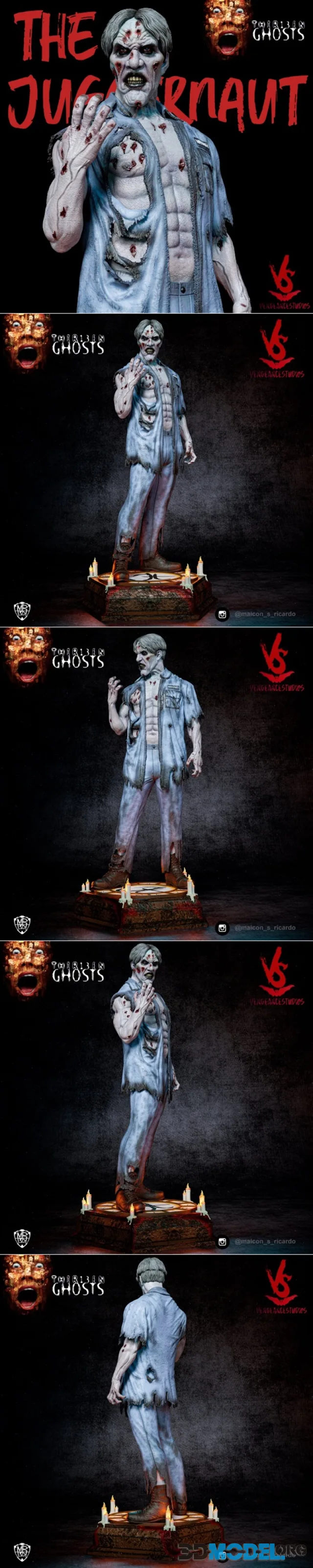 Vengeancestudios - The Juggernaut 13 Ghost – Printable