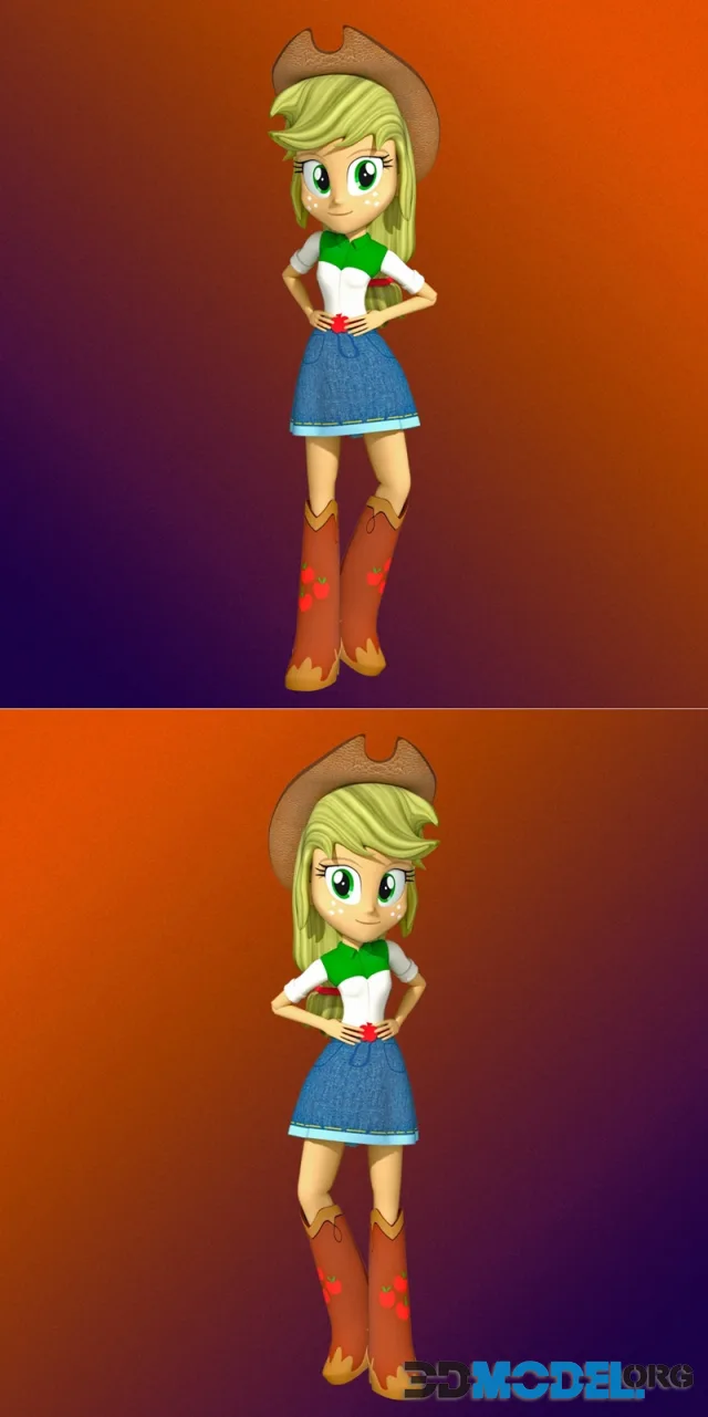 Apple Jack Mlp Equestria Girls – Printable