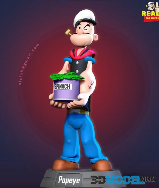 Nlsinh Popeye the Sailor – Printable