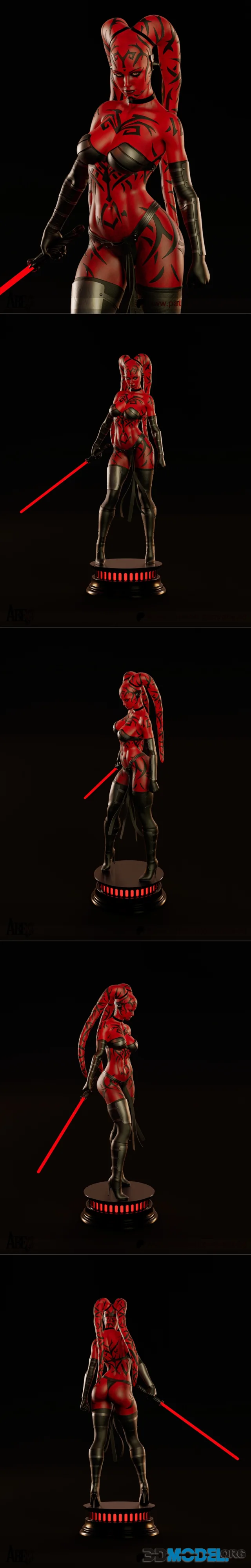 Abe3D - Darth Talon – Printable