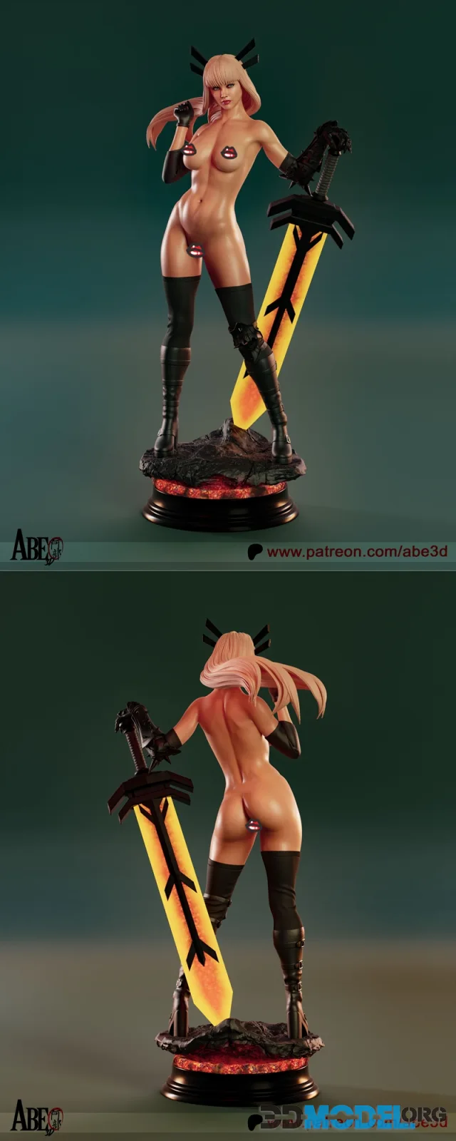 Abe3D - Magik NSFW Version – Printable
