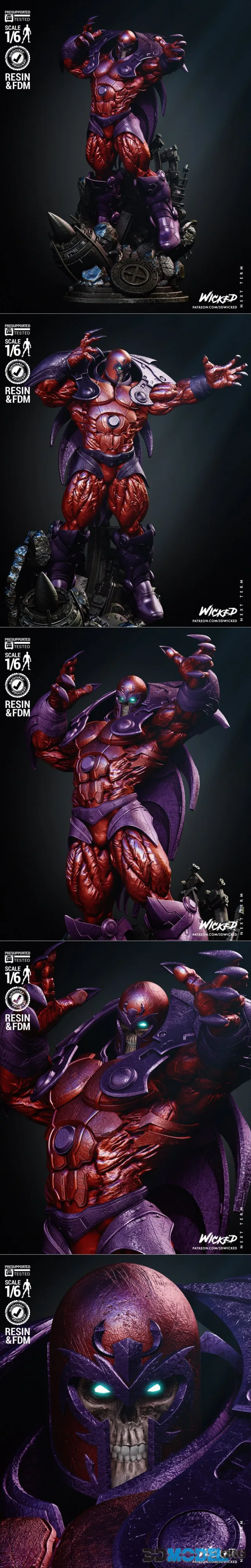 WICKED - Onslaught Sculpture – Printable