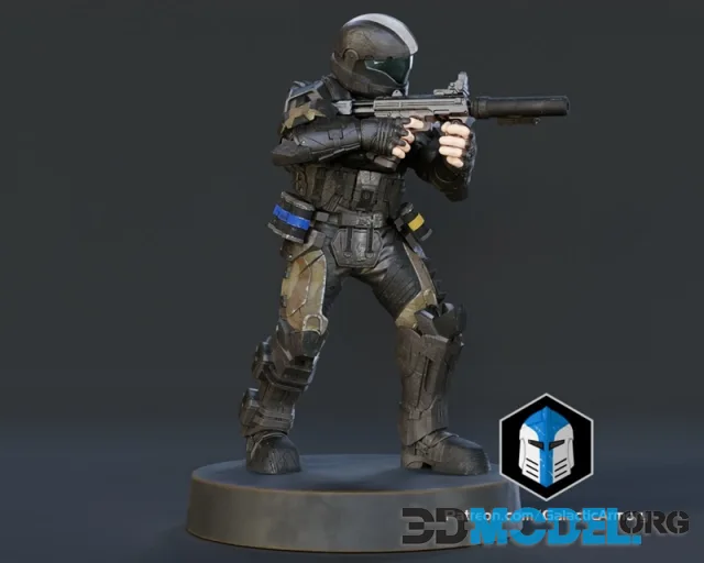 Officer Clone Trooper Army V1 – Printable