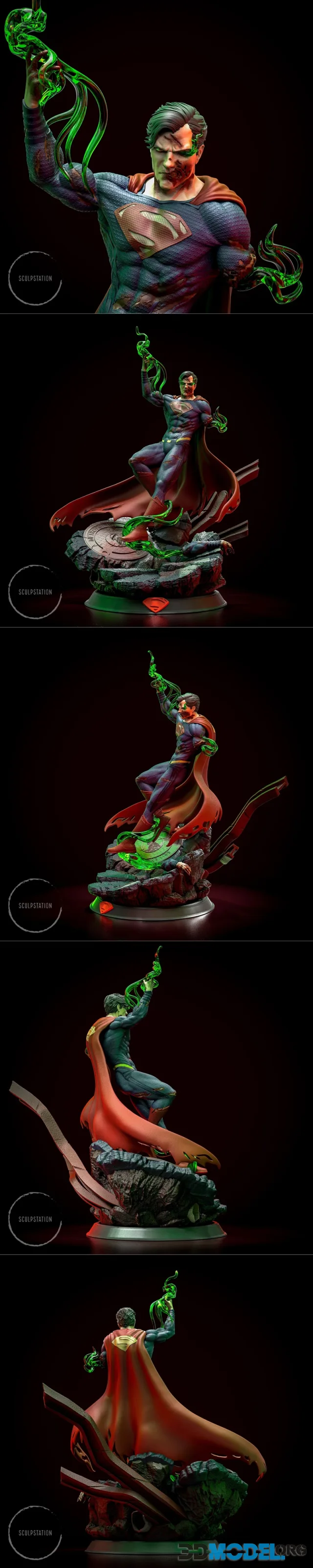 Zombie Superman – Printable