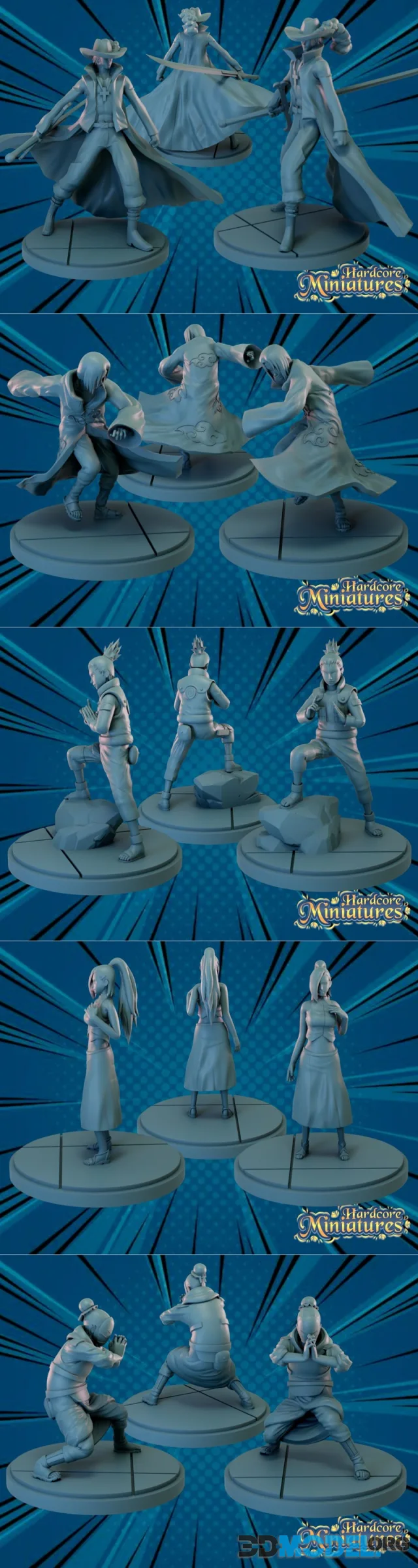 Hardcore Miniatures - Marvel Crisis Protocol – Printable