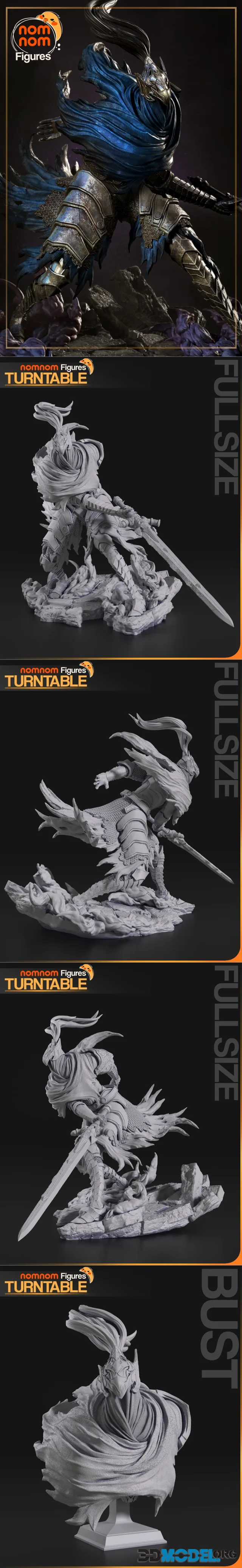 Nomnom Figures - Artorias - Dark Souls – Printable