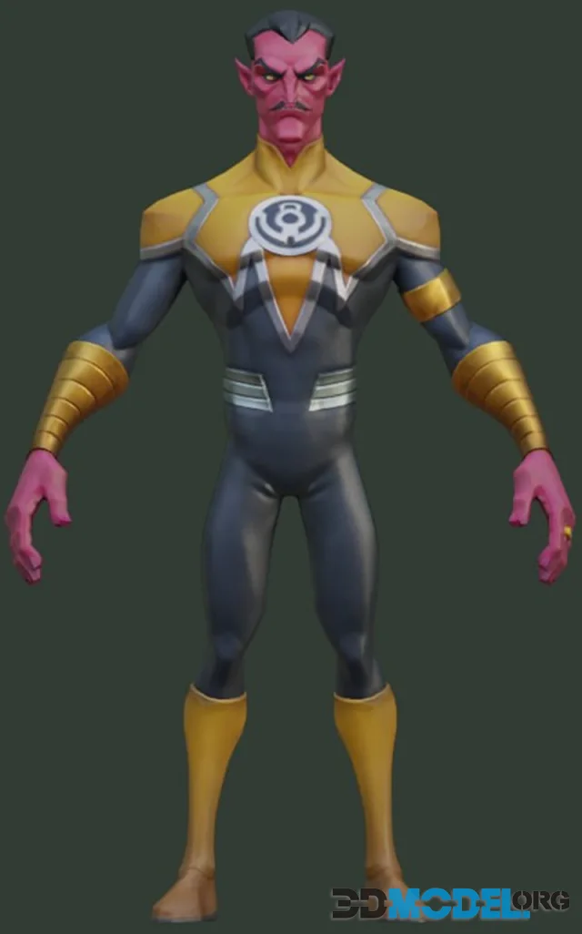 DCWC Sinestro – Printable