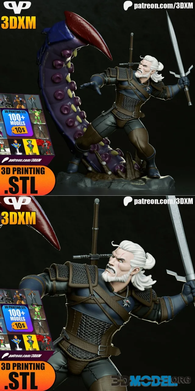 3DXM - The Witcher – Printable