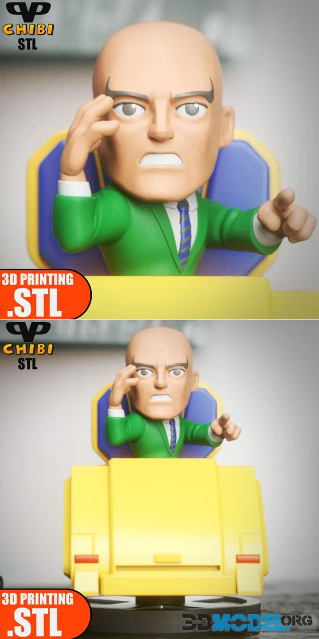 Professor X Chibi – Printable
