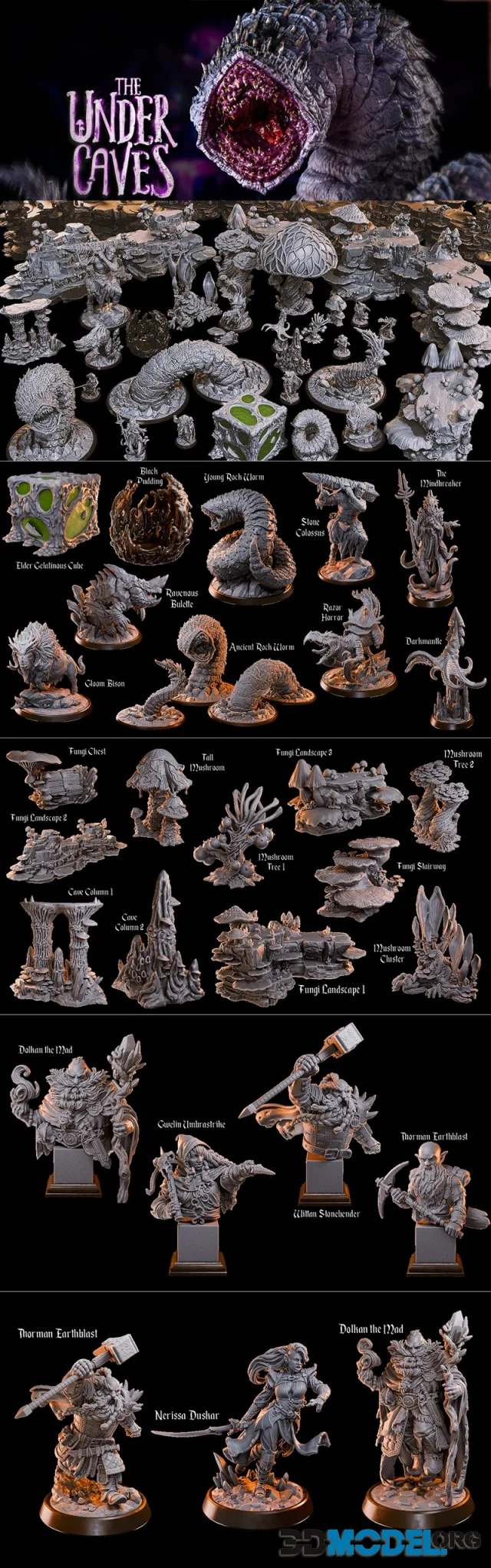 Loot Studios - The Undercaves July 2024 – Printable
