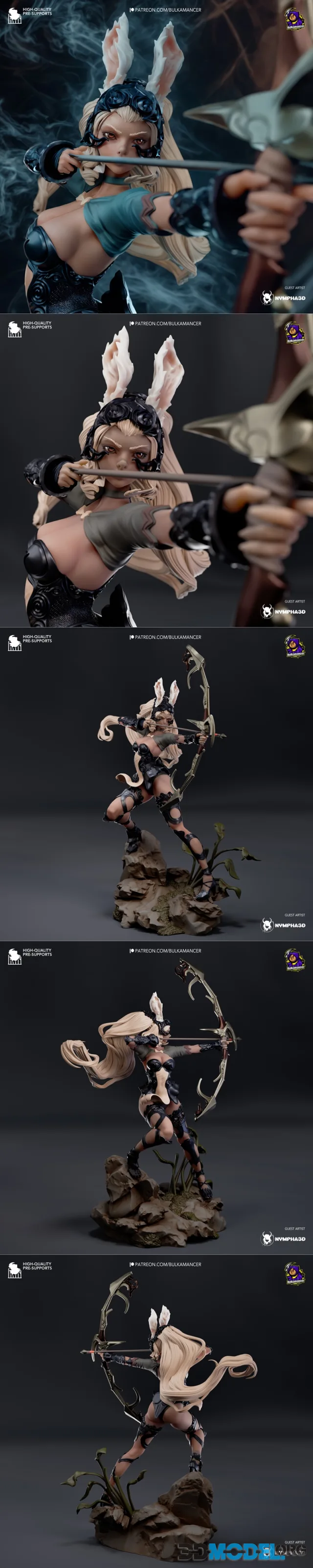 Bulkamancer Sculpts - Fran – Printable