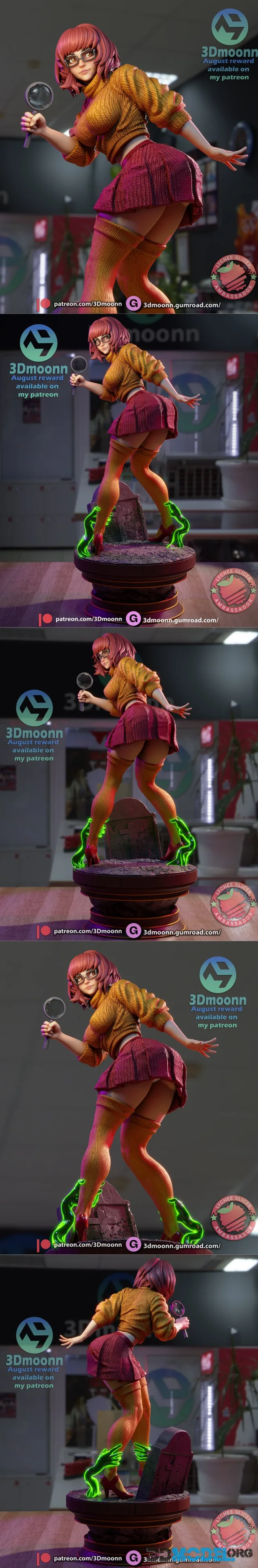 3Dmoonn - Velma Dinkley – Printable
