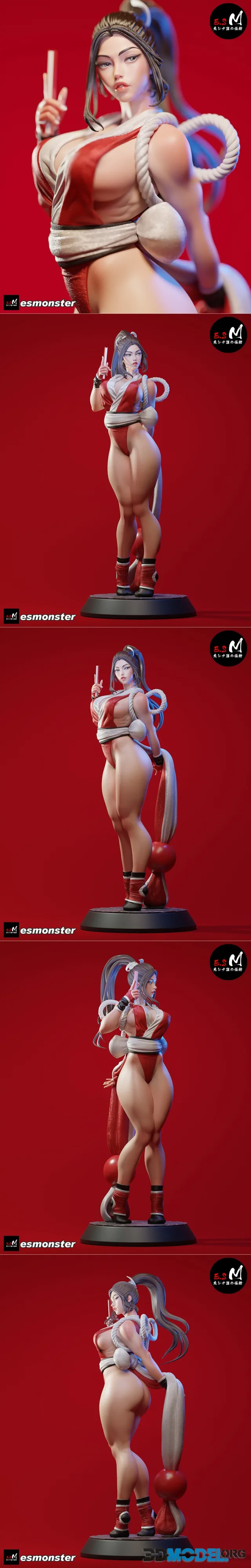 E.S Monster - Mai Shiranui KOF – Printable