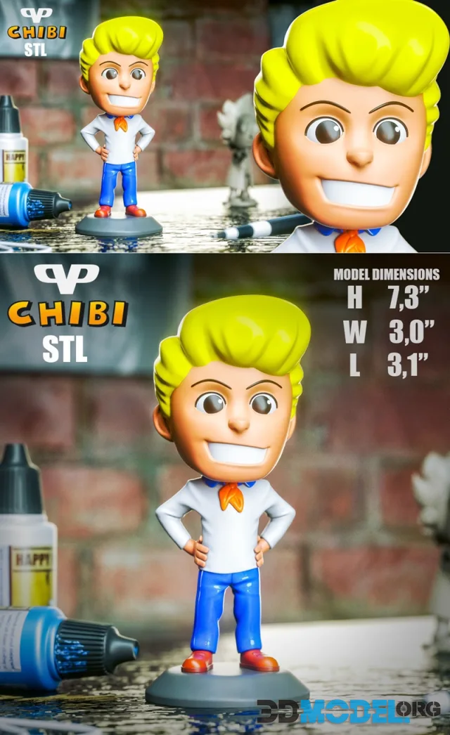 Fred Chibi – Printable