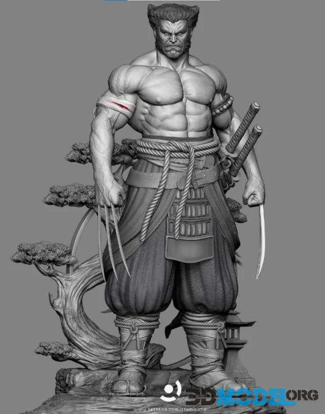 Wolverine - Samurai – Printable